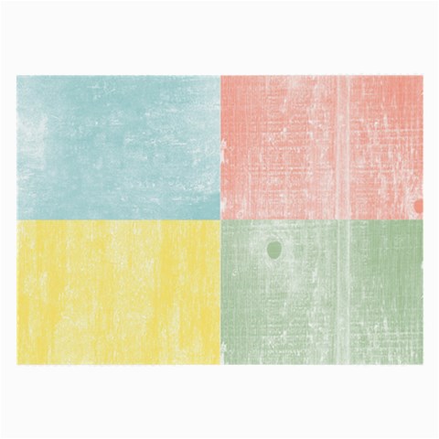 Pastel Textured Squares Glasses Cloth (Large) from ArtsNow.com Front