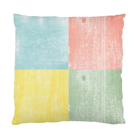 Pastel Textured Squares Cushion Case (Two Sided)  from ArtsNow.com Front