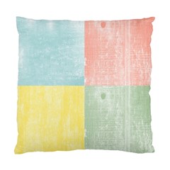 Pastel Textured Squares Cushion Case (Two Sided)  from ArtsNow.com Back