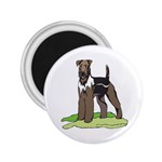 Airedale Terrier 2.25  Magnet