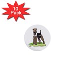 Airedale Terrier 1  Mini Button (10 pack) 