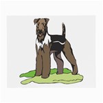 Airedale Terrier Glasses Cloth