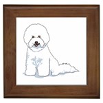 Bichon Frisé Framed Tile