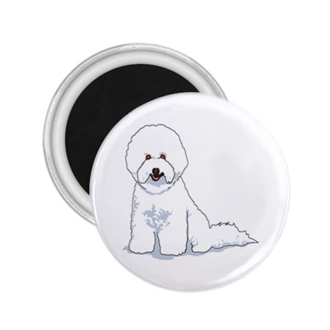 Bichon Frisé 2.25  Magnet from ArtsNow.com Front