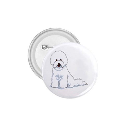 Bichon Frisé 1.75  Button from ArtsNow.com Front