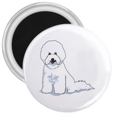 Bichon Frisé 3  Magnet from ArtsNow.com Front