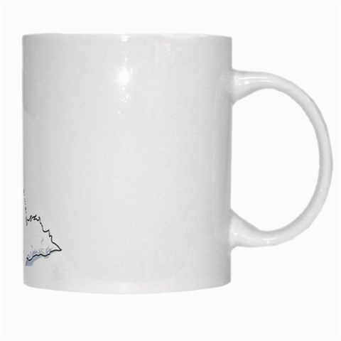 Bichon Frisé White Mug from ArtsNow.com Right