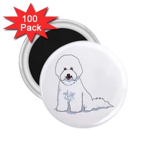 Bichon Frisé 2.25  Magnet (100 pack)  from ArtsNow.com Front