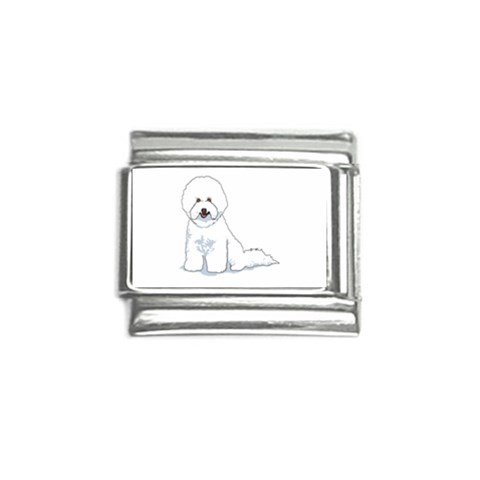 Bichon Frisé Italian Charm (9mm) from ArtsNow.com Front