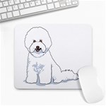 Bichon Frisé Large Mousepad