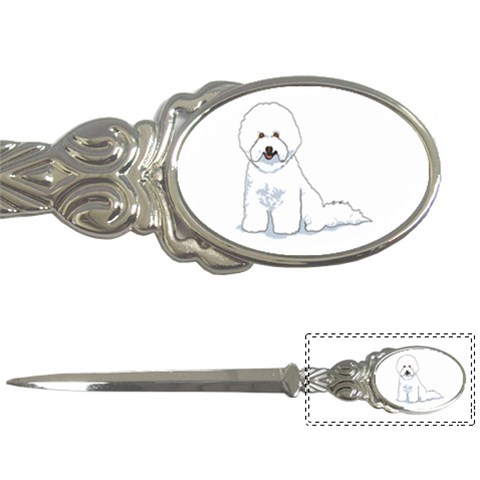 Bichon Frisé Letter Opener from ArtsNow.com Front