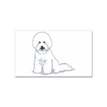 Bichon Frisé Sticker (Rectangular)