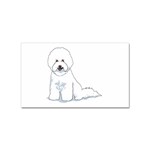 Bichon Frisé Sticker Rectangular (10 pack)