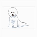 Bichon Frisé Postcard 4 x 6  (Pkg of 10)