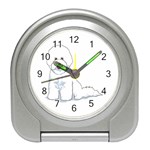 Bichon Frisé Travel Alarm Clock