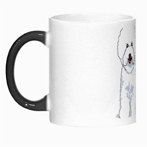 Bichon Frisé Morph Mug from ArtsNow.com Left