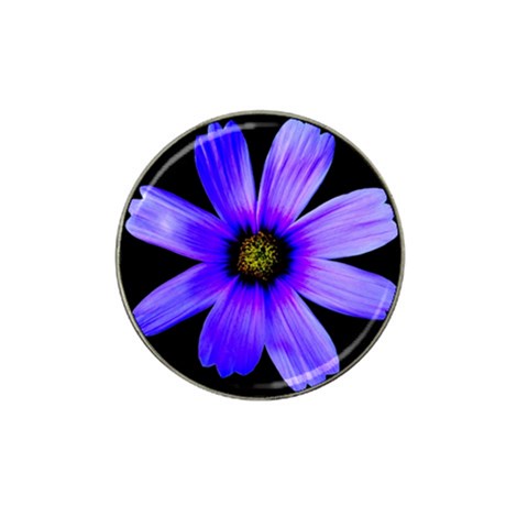 Purple Bloom Golf Ball Marker 4 Pack (for Hat Clip) from ArtsNow.com Front