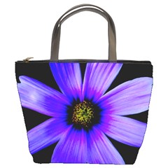 Purple Bloom Bucket Handbag from ArtsNow.com Front