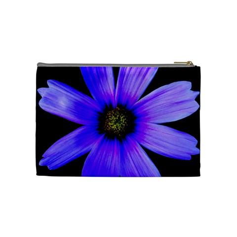 Purple Bloom Cosmetic Bag (Medium) from ArtsNow.com Back