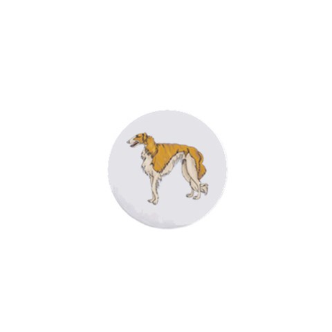 Borzoi 1  Mini Magnet from ArtsNow.com Front