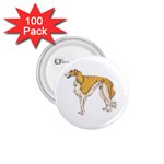 Borzoi 1.75  Button (100 pack) 