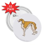 Borzoi 2.25  Button (10 pack)