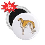 Borzoi 2.25  Magnet (10 pack)