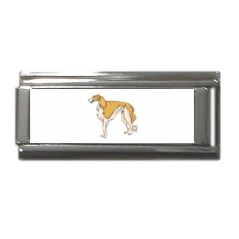 Borzoi Superlink Italian Charm (9mm) from ArtsNow.com Front