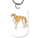 Borzoi Dog Tag (One Side)