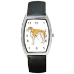 Borzoi Barrel Style Metal Watch