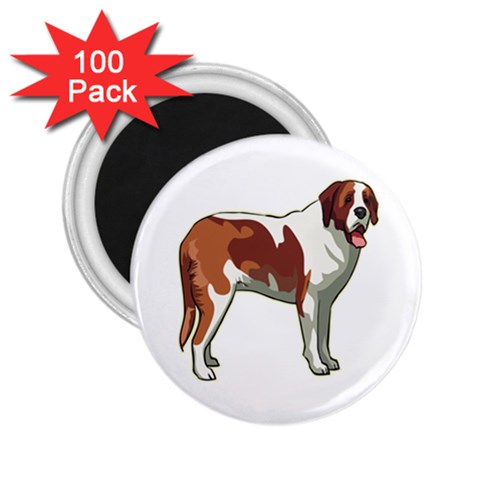 St. Bernard 2.25  Magnet (100 pack)  from ArtsNow.com Front