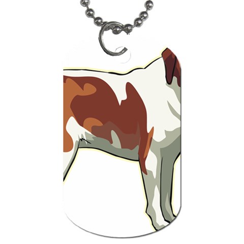 St. Bernard Dog Tag (Two Sides) from ArtsNow.com Back