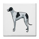 Whippet Tile Coaster