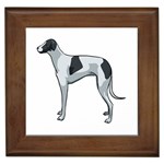 Whippet Framed Tile