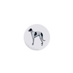 Whippet 1  Mini Button