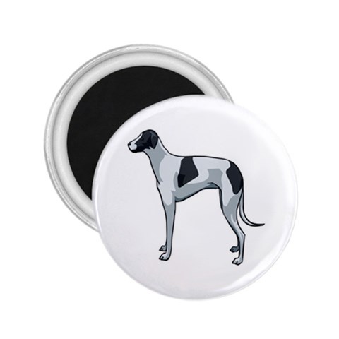 Whippet 2.25  Magnet from ArtsNow.com Front