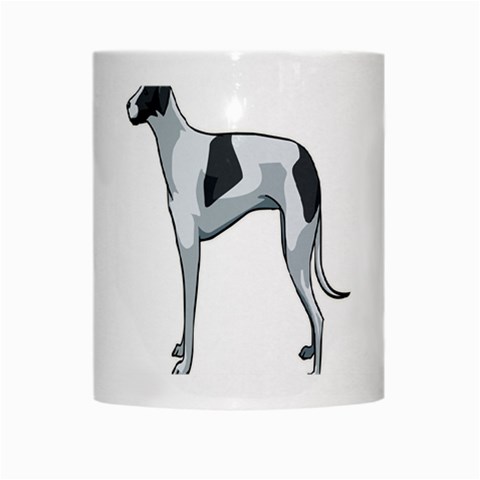 Whippet White Mug from ArtsNow.com Center