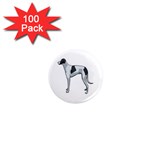 Whippet 1  Mini Magnet (100 pack) 