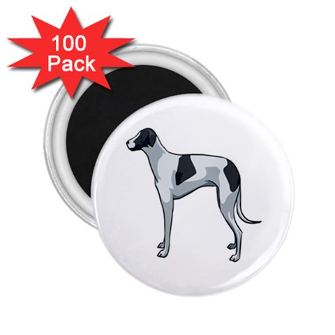 Whippet 2.25  Magnet (100 pack)  from ArtsNow.com Front