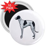 Whippet 3  Magnet (10 pack)