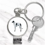 Whippet Nail Clippers Key Chain