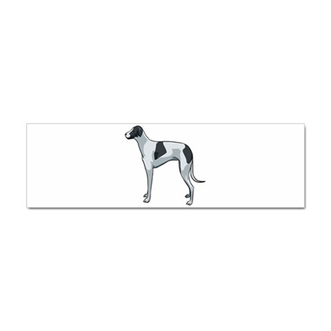 Whippet Sticker Bumper (100 pack) from ArtsNow.com Front