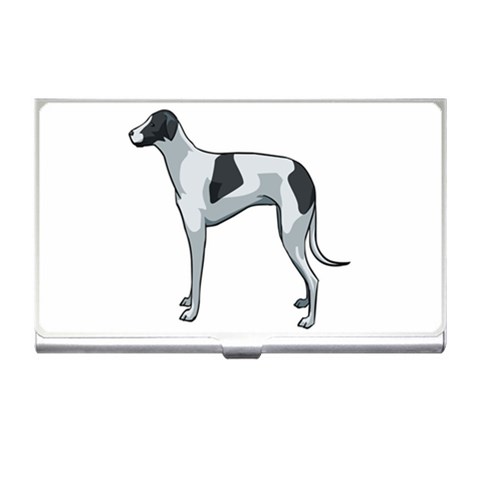 Whippet Business Card Holder from ArtsNow.com Front