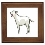 Bull Terrier Framed Tile