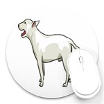 Bull Terrier Round Mousepad