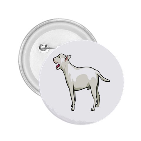 Bull Terrier 2.25  Button from ArtsNow.com Front