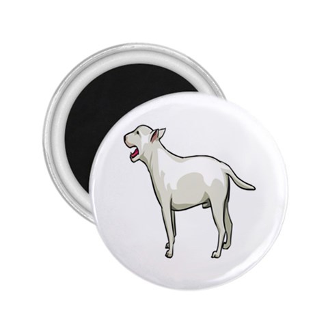 Bull Terrier 2.25  Magnet from ArtsNow.com Front