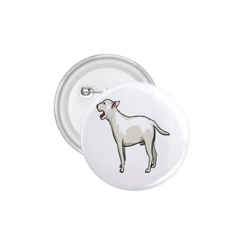 Bull Terrier 1.75  Button from ArtsNow.com Front