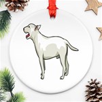 Bull Terrier Ornament (Round)