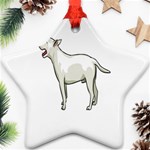 Bull Terrier Ornament (Star)